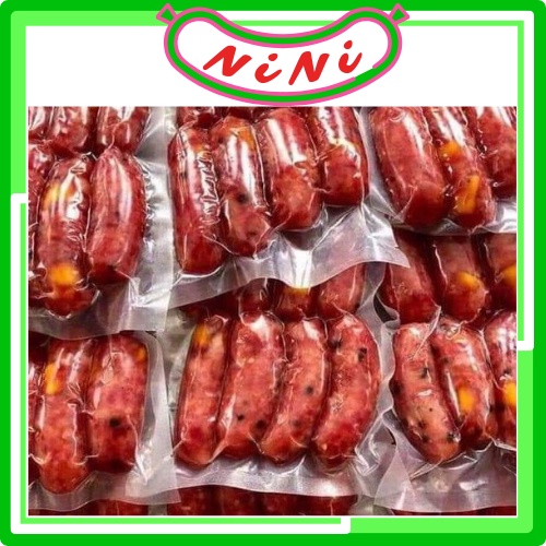 Lạp xưởng tươi trứng muối cai lậy, lạp xưởng nini 0,5kg