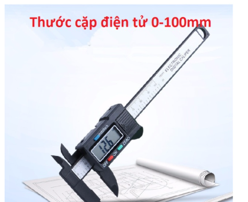 Thước kẹp nhựa Kỹ Thuật Số Hiển Thị Màn Hình 150mm 7giftshop