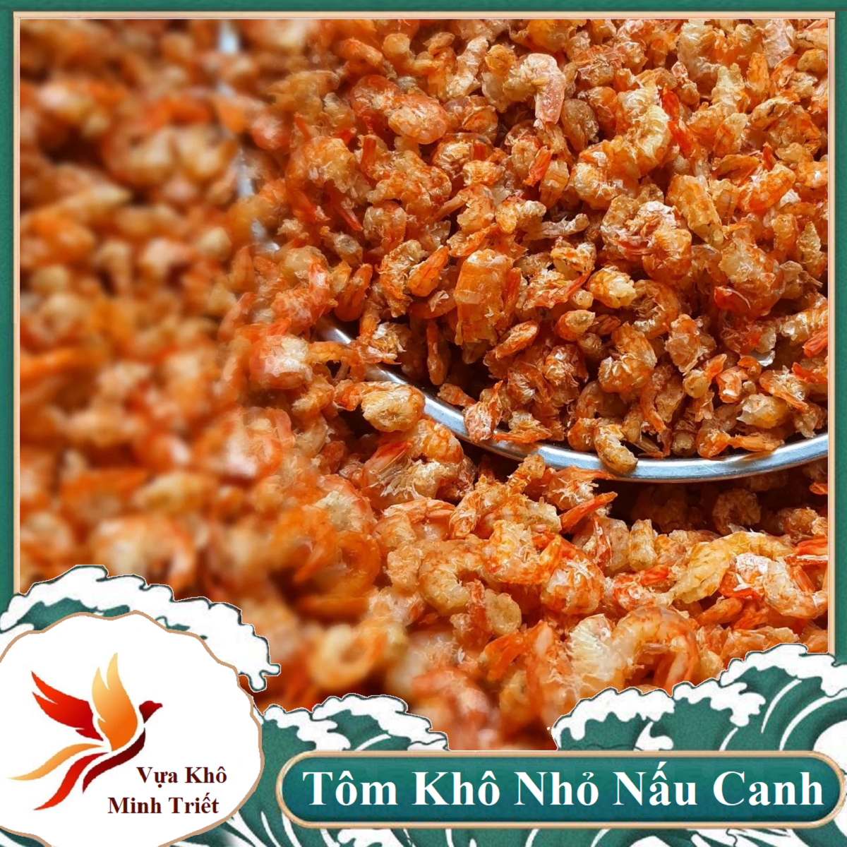 TÔM KHÔ LOẠI NHỎ BAO NGON ,ĐỦ ĐỘ NẮNG, TÔM NGUYÊN CON VỰA KHÔ MINH TRIẾT