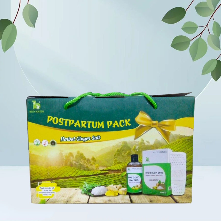 Bộ eo thon - dáng đẹp - da săn chắc thảo mộc Bảo Nhiên dành cho mẹ sau sinh