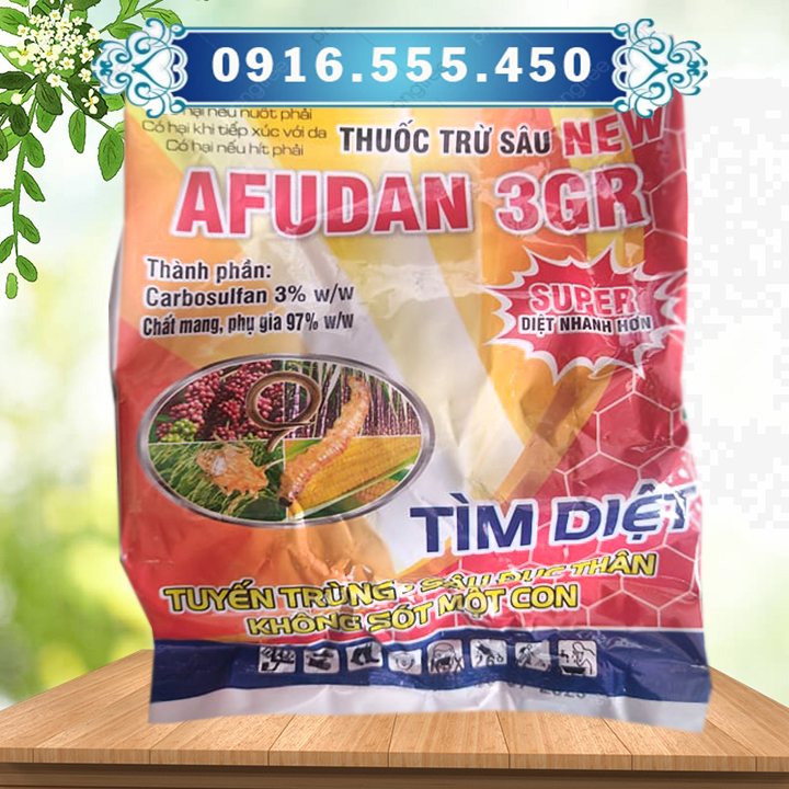 AFUDAN 3GR thuốc trừ sâu đục thân, kiến, mối, rệp sáp hại cây trồng