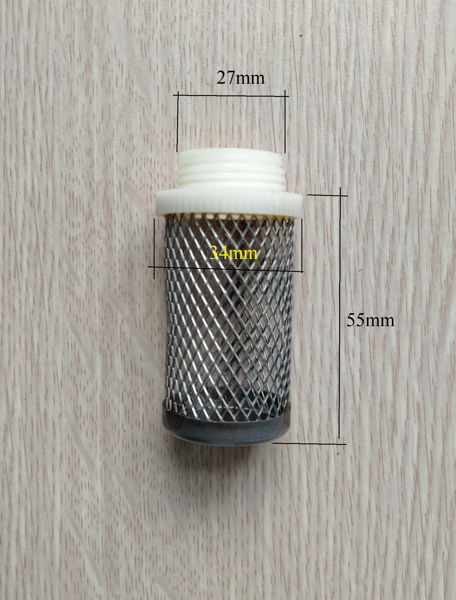 Rọ Lọc Lúp Pê Inox Ren 27 Lưới Lọc Ren 27 Lưới Lọc Luppe 27mm 34mm 42mm Rọ Bơm