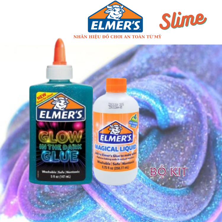 Slime mây phát sáng trong tối Elmer s Glow in the Dark 147ml