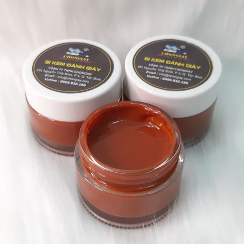 Xi kem màu đánh giày CHONGIAY chuyên dụng Đỏ - Cam - Vàng