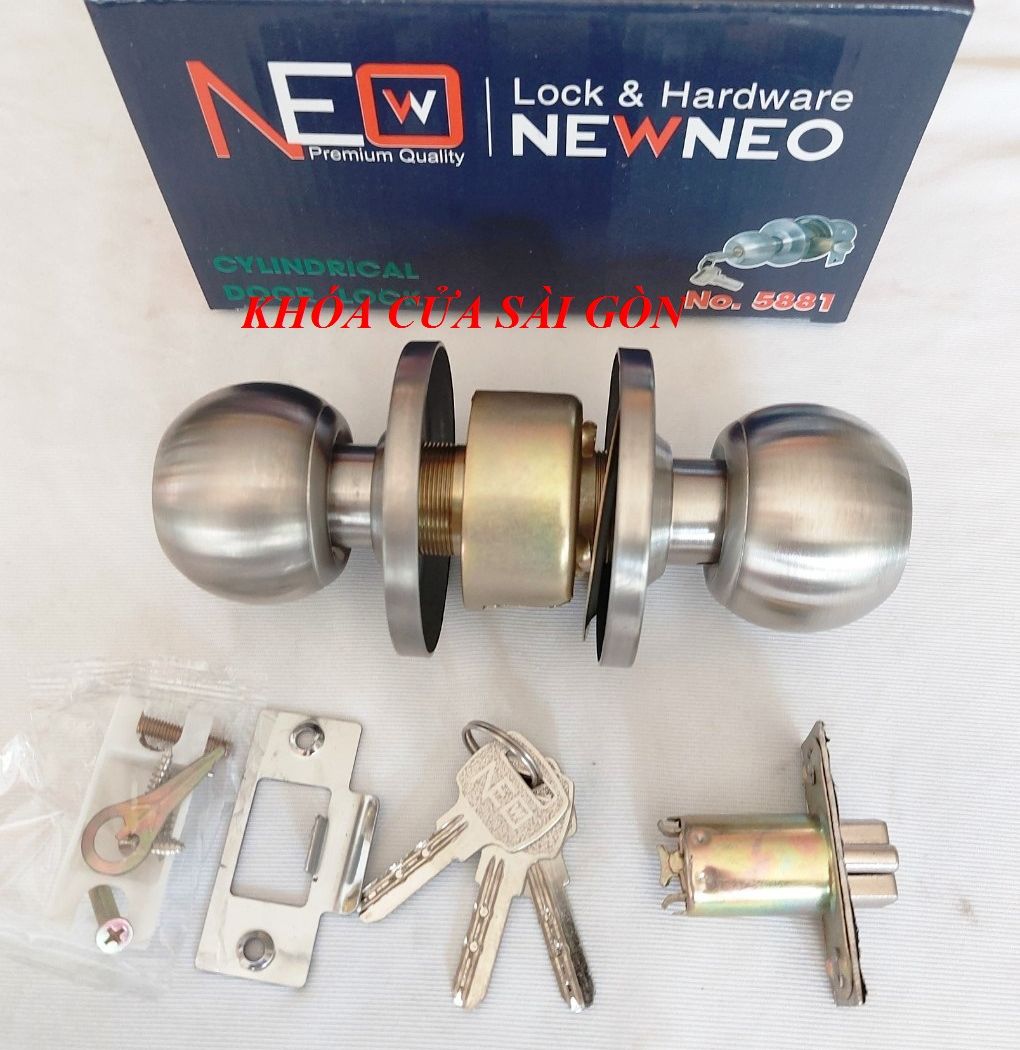 Khóa tay nắm tròn newneo siêu rẻ 5881