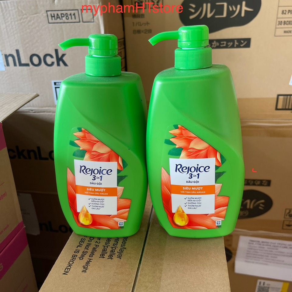 Dầu gội rejoice siêu mượt 900ml