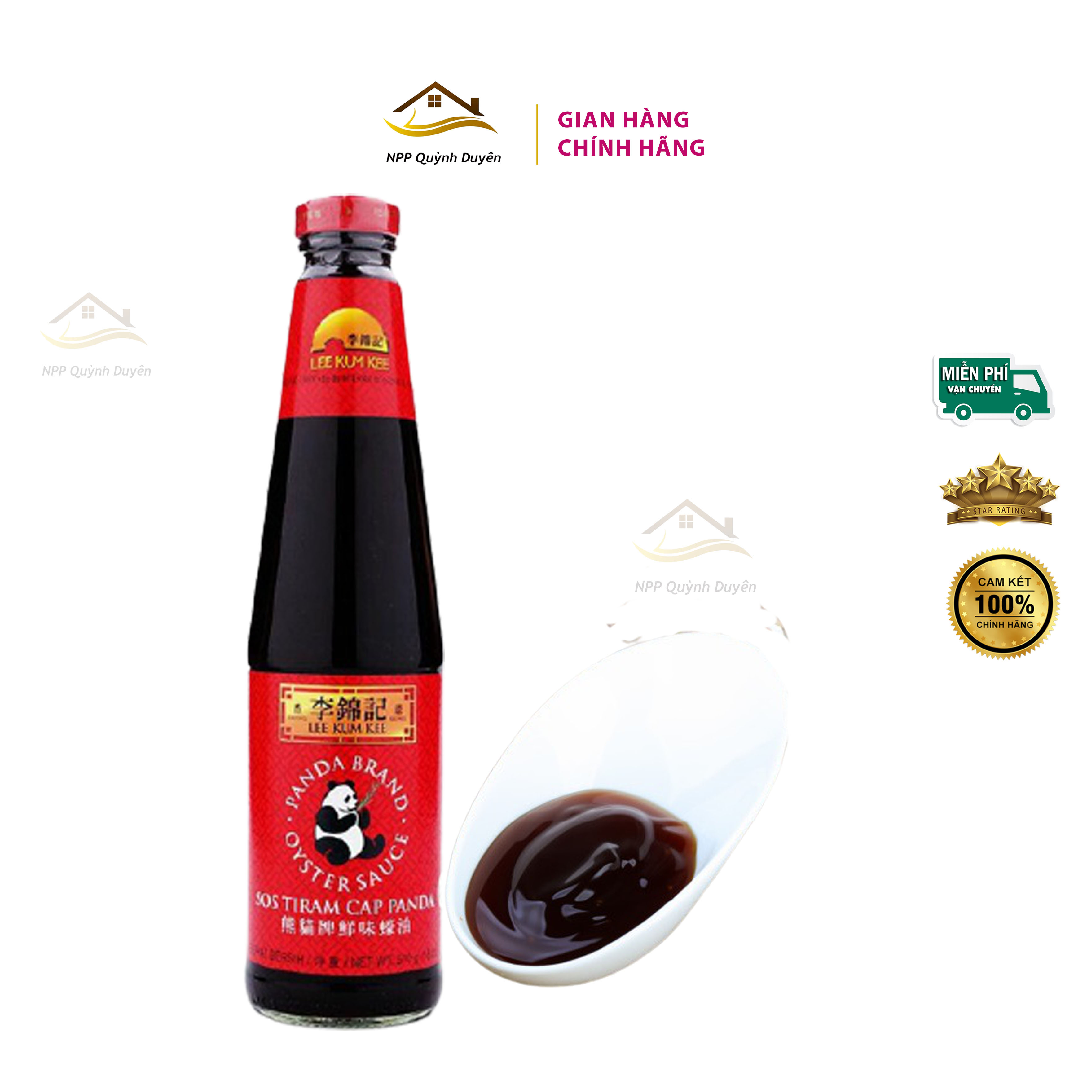 Dầu hào gấu trúc LEE KUM KEE nhập khẩu chính hãng vị thơm đậm đặc