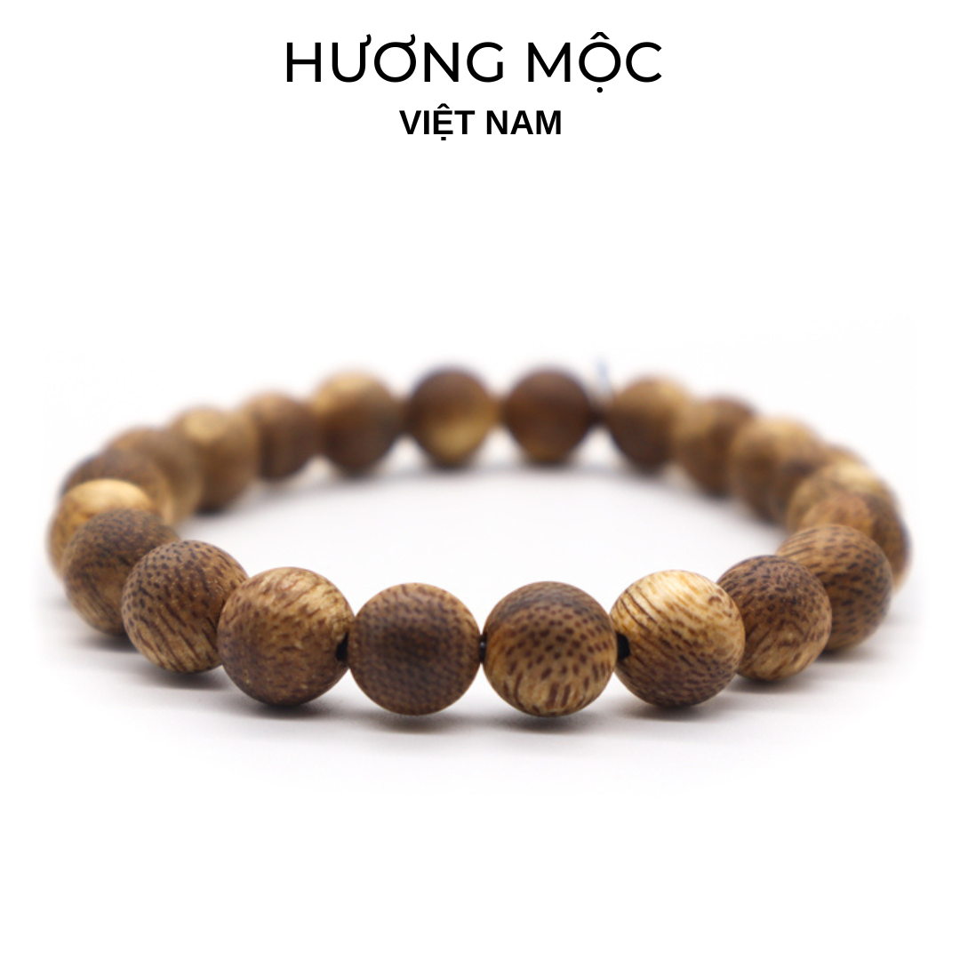 Vòng tay trầm hương dành cho nữ có ý nghĩa phong thủy 8ly 21 hạt