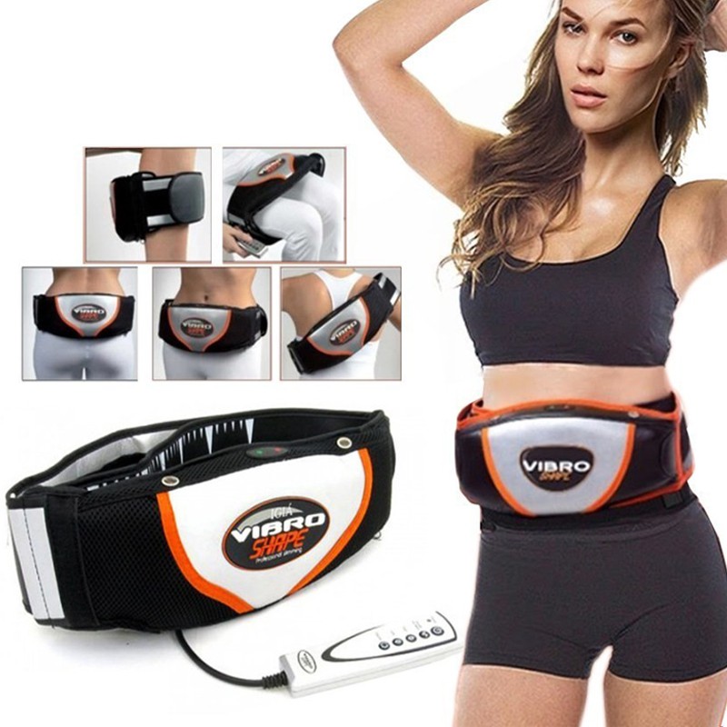 Đai Rung Nóng Vibro Shape – Làm Đẹp - Dụng Cụ Chăm Sóc Sắc Đẹp - Máy Massage Làm Thon Cơ Thể - Đai Nịt Bụng Giảm Mỡ - Đai massager – Đai mát xa - Đai Rung Nóng - Spa - Giảm Cân - Dụng Cụ Tập Thể Dục - Đai quấn bụng - Đai dùng điện - Máy mát xa