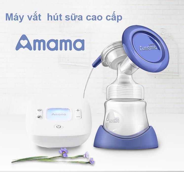 Máy vắt sữa, dụng cụ lấy sữa cho mẹ, máy vắt sữa amama ph0g5-004, cao cấp, chất lượng, an toàn, tiện lợi nhanh tay chọn mua - bảo hành uy tín, hàng hiệu full box, lỗi đổi mới