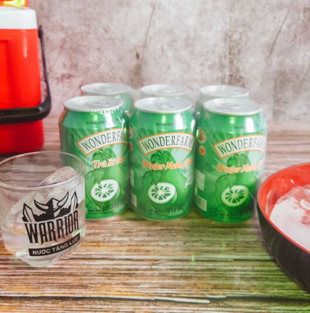 [Lốc 6 Lon] Trà Bí Đao Thơm Ngon WonderFarm