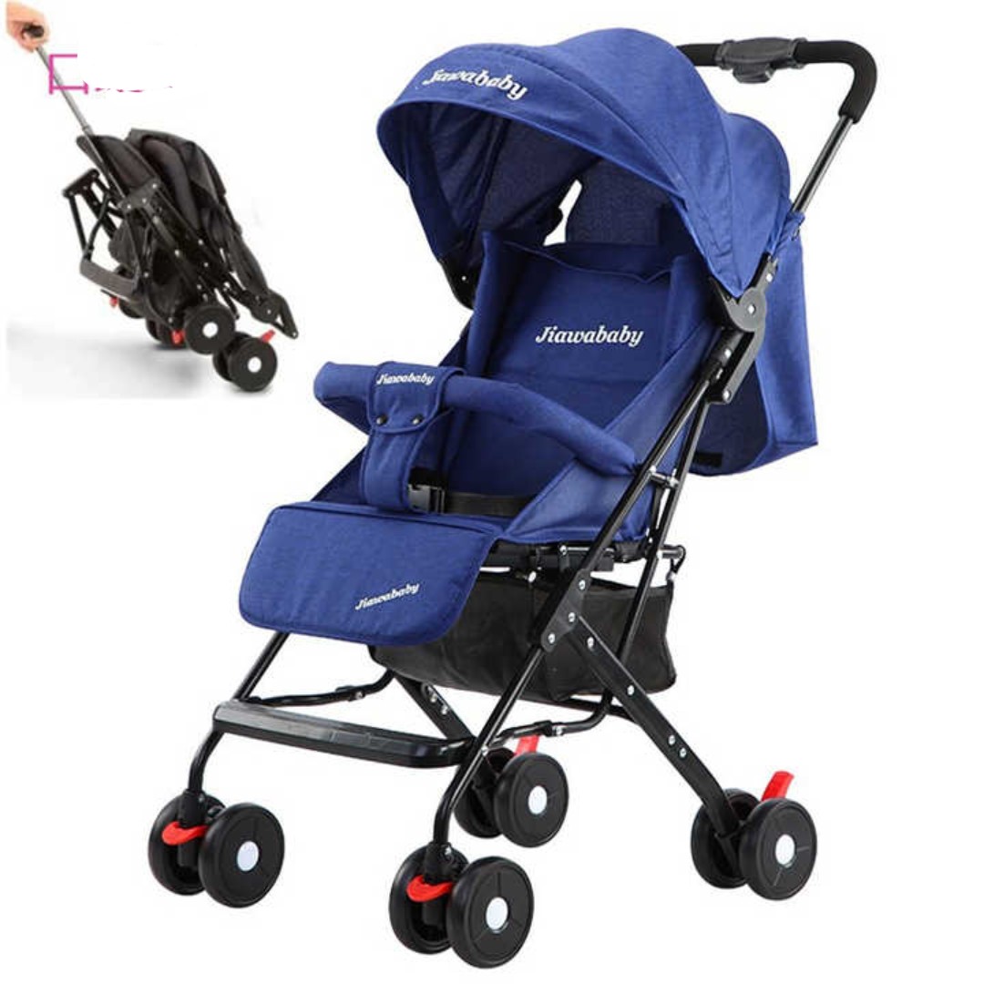 Xe đẩy gấp gọn siêu nhẹ 1 chiều 3 tư thế có tay kéo vali 609