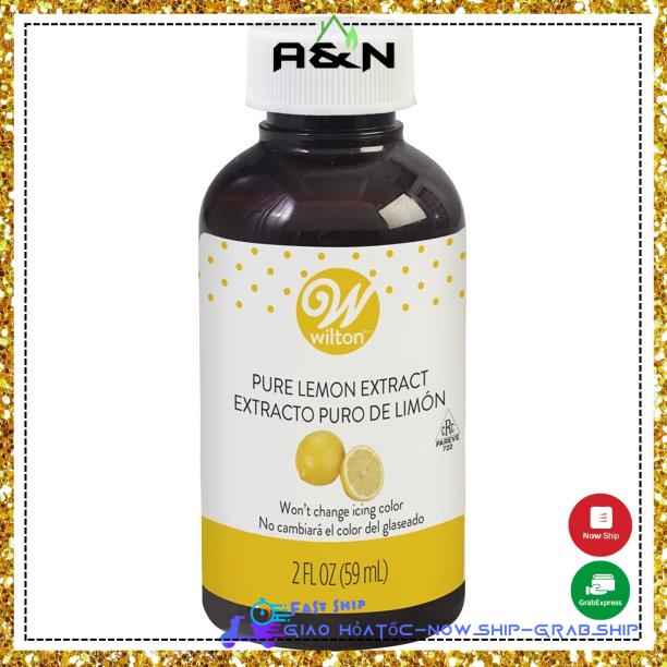 Wilton hương Chanh Lemon Extract - 59ml Made in USA