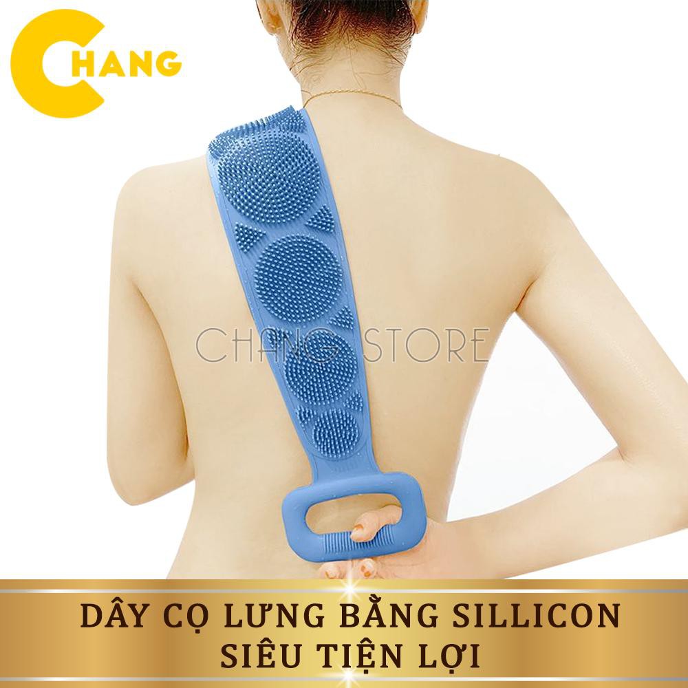 Cọ lưng dây 2 mặt silicol ,massage , tẩy tế bào chết siêu hot