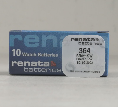 Pin đồng hồ Renata SR621SW - SR621 - 621 - 364 - AG1 - LR621 Pin Đồng Hồ Đeo Tay Của Thụy Sĩ Chính Hãng