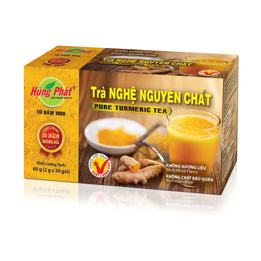 Trà nghệ nguyên chất - trà hùng phát