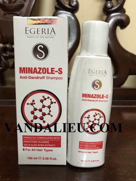Sản phẩm dầu gội egeria minazole-s anti- dandruff shampoo 100ml