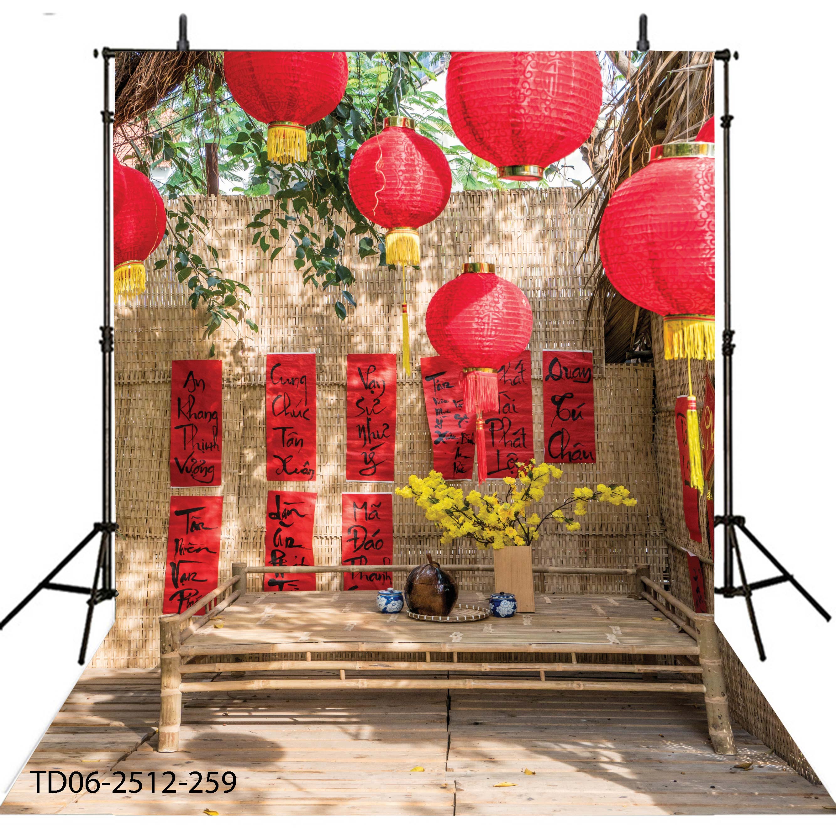 Are you getting overwhelmed with preparing your house for Tet? Don\'t forget to add some festivity to your photos with Phông nền trang trí tết đẹp nhất! Our backgrounds are carefully selected and designed that bring the joy and the spirit of Tet right into your photos. Get ready to receive compliments from family and friends on your gorgeous Tet photos!