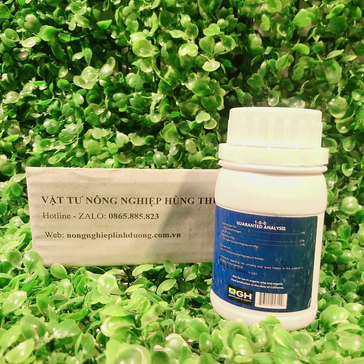 [Gía Sỉ] 1 Lọ Phân bón hữu cơ bổ sung Canxi, Magie General Organics CaMg+ 1-0-0 NHẬP KHẨU Mỹ Chai 100ml