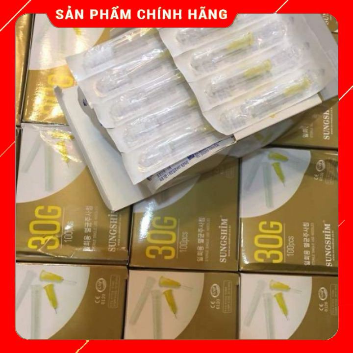 [Combo 3 ] Kim Tiêm Nano 4mm SUNGSHIM Nhập Khẩu Hàn Quốc Siêu Mỏng
