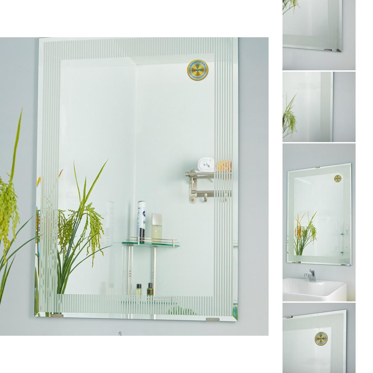 [HCM]Gương soi pha lê cao cấp KIBATH 500x700mm – TT103