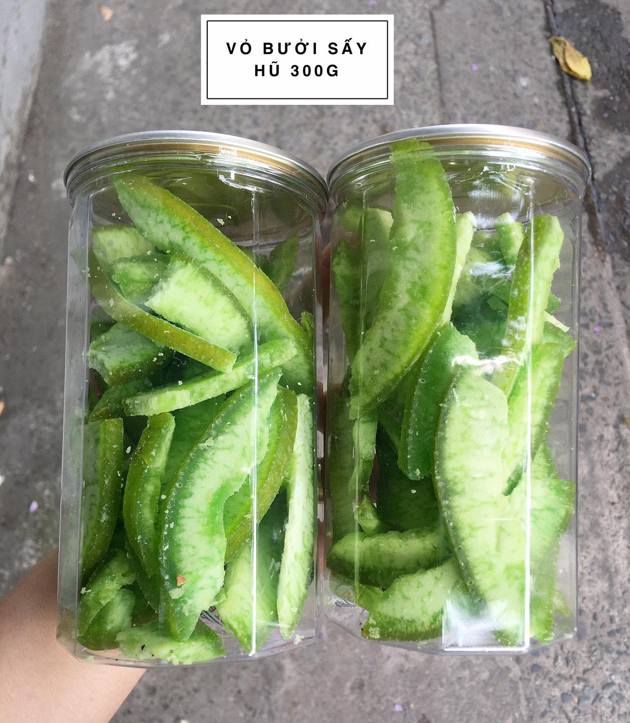 Vỏ bưởi sấy dẻo