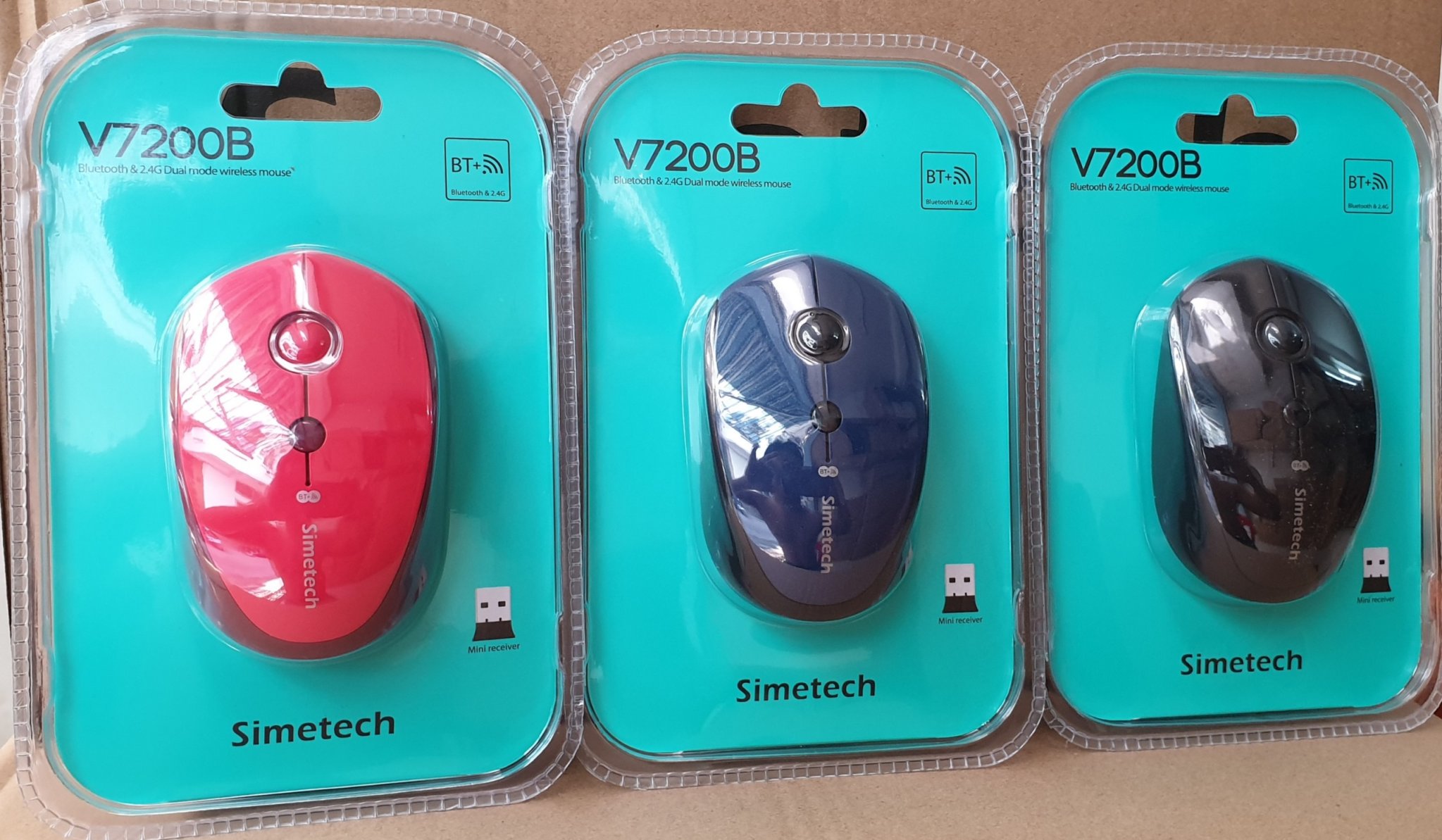 CHUỘT BLUETOOTH CHỐNG ỒN SIMETECH V7200B