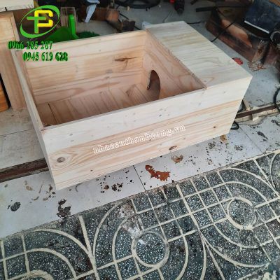 CHUỒNG NUÔI RÙA CẠN BẰNG GỖ