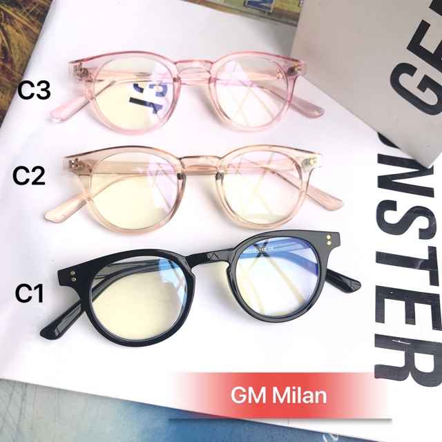 Gọng cận nam nữ GM Milan Mắt Tròn Unisex, chất lượng đảm bảo an toàn đến sức khỏe người sử dụng, cam kết hàng đúng mô tả