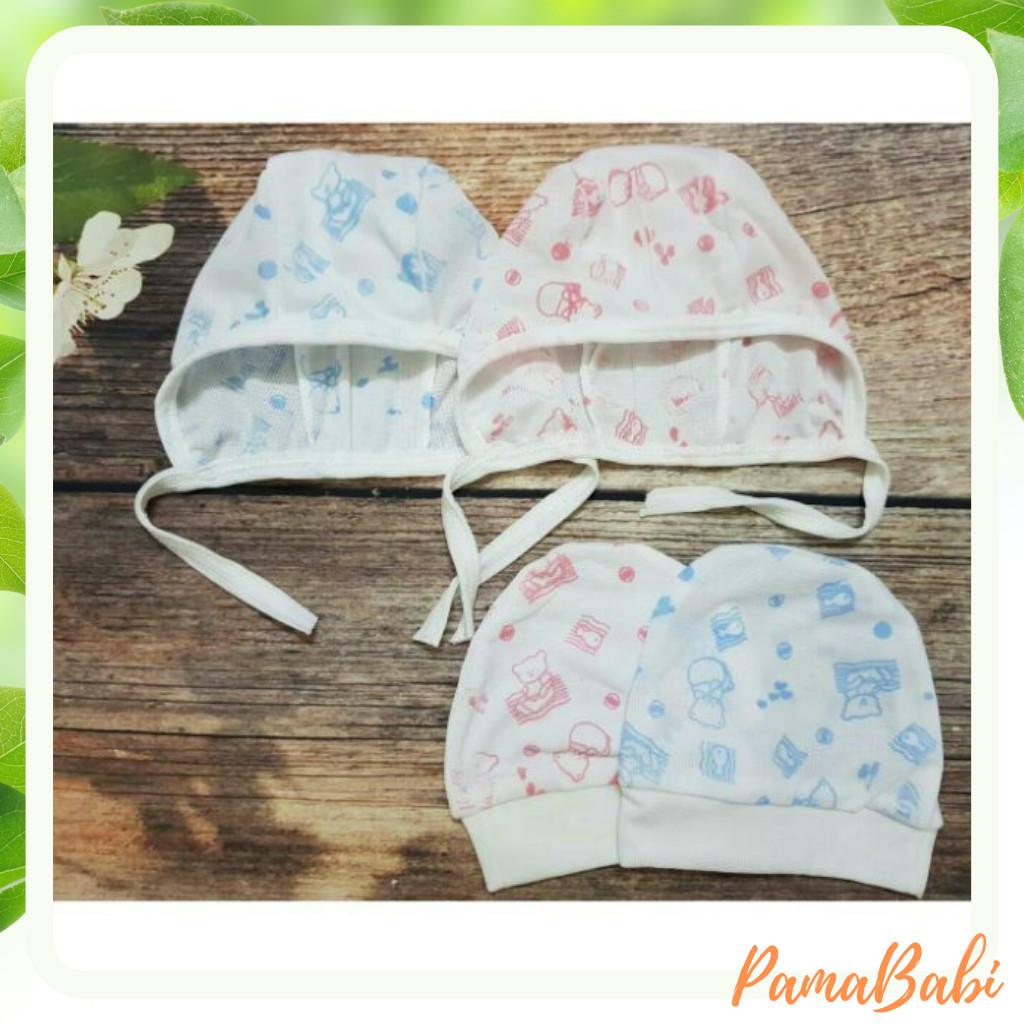 Mũ cotton mềm cho bé sơ sinh