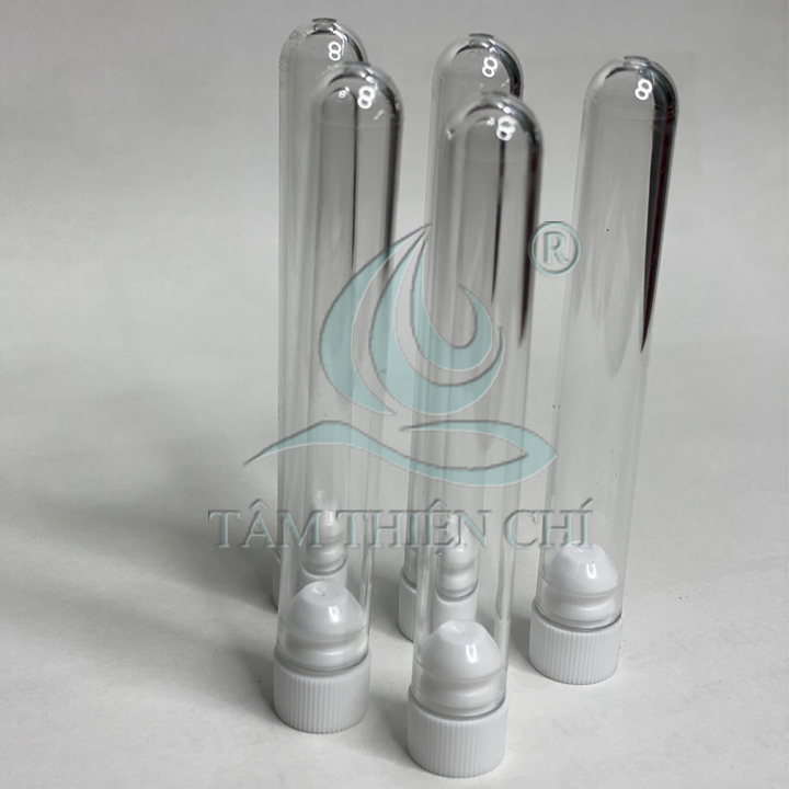[HCM]Ống nghiệm 5ml nhựa PS có nắp không nhãn túi 100 cái