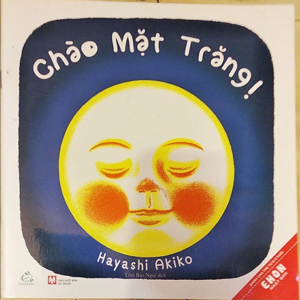 Sách - ehon nhật bản - chào mặt trăng