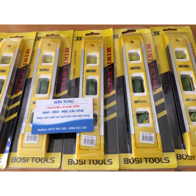 Thước cân bằng, Thước thủy 25cm, li vô từ, ly vô dùng trong xây dựng