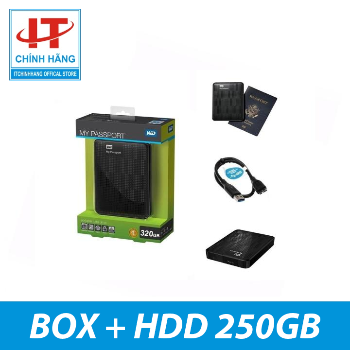 Ổ Cứng HDD Di Động Dùng Để Lưu Trữ Dữ Liệu - Bảo Hành 6 Tháng - Giao Ngẫu Nhiên