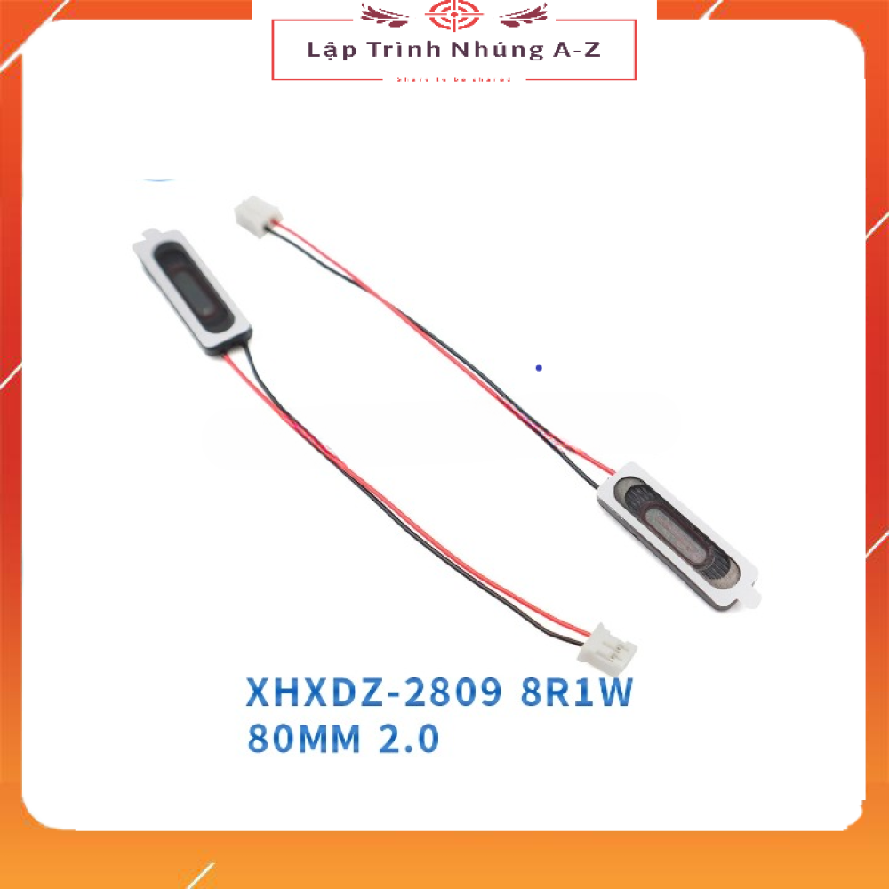 [Lập Trình Nhúng A-Z][G195] Loa 2809 8R1W, Loa 8 Ohm 1W Có Jack 2P2.0