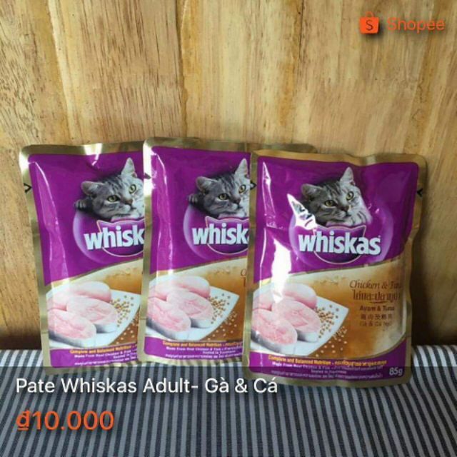 1 gói soup whiskas cho mèo ib shop chọn vị