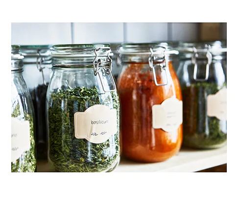Chai thuỷ tinh 1,8l korken ikea