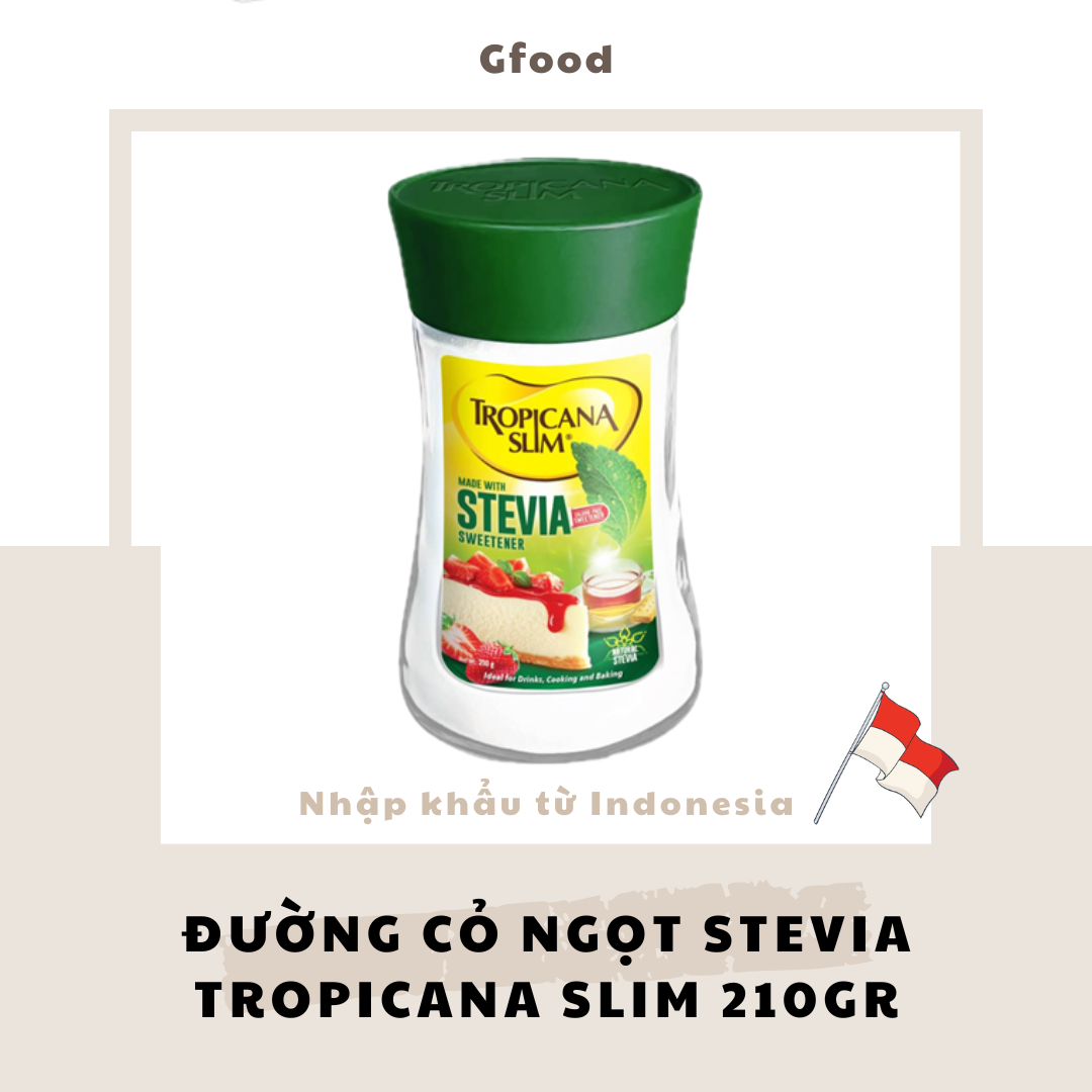  Tropicana Slim Đường Cỏ Ngọt Stevia 210gr 