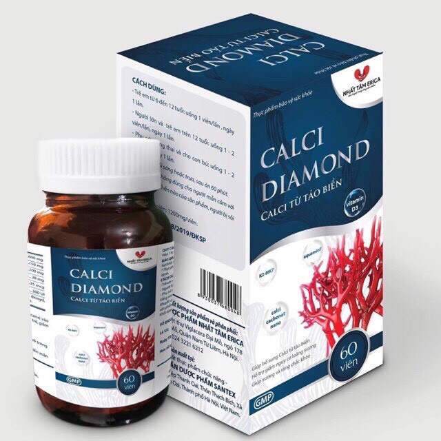 Calcimin F lọ 30 viên Calci hữu cơ từ tảo biển đỏ