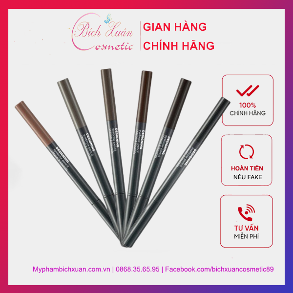 Chì kẻ mày 2 đầu The Face Shop Designing Eyebrow Pencil