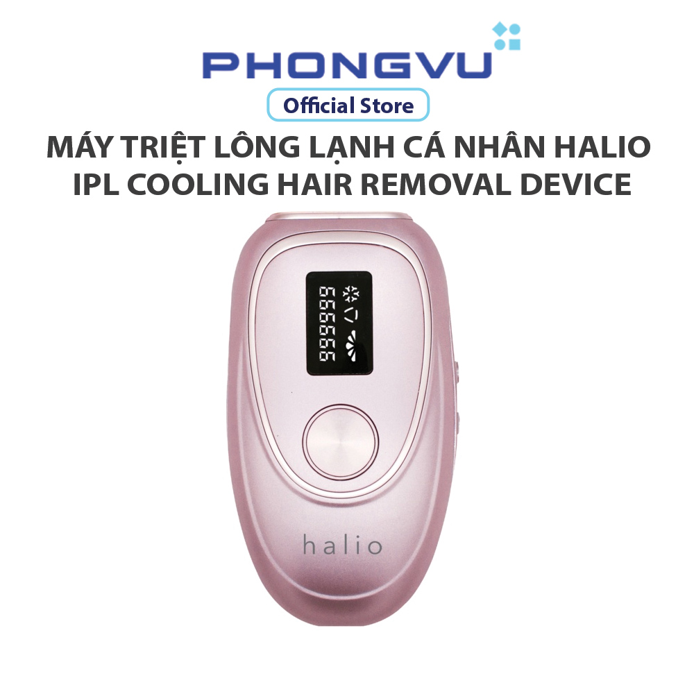 Máy triệt lông lạnh cá nhân Halio IPL Cooling Hair Removal Device
