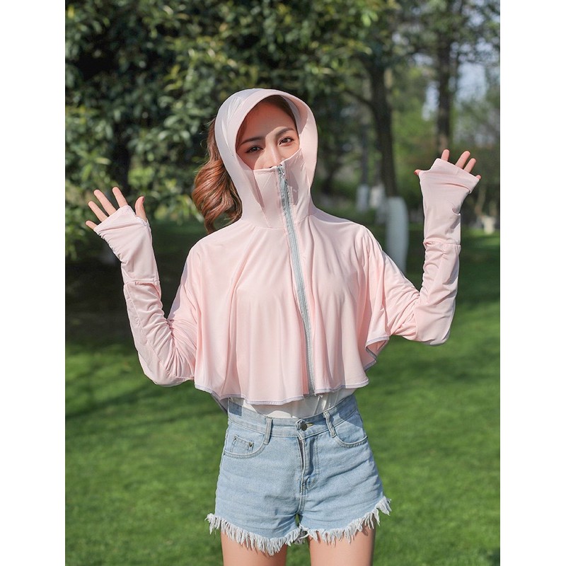 Áo Chống Nắng Cánh Dơi Chống UV Cao Cấp Chất Vải Thun Mát Lạnh