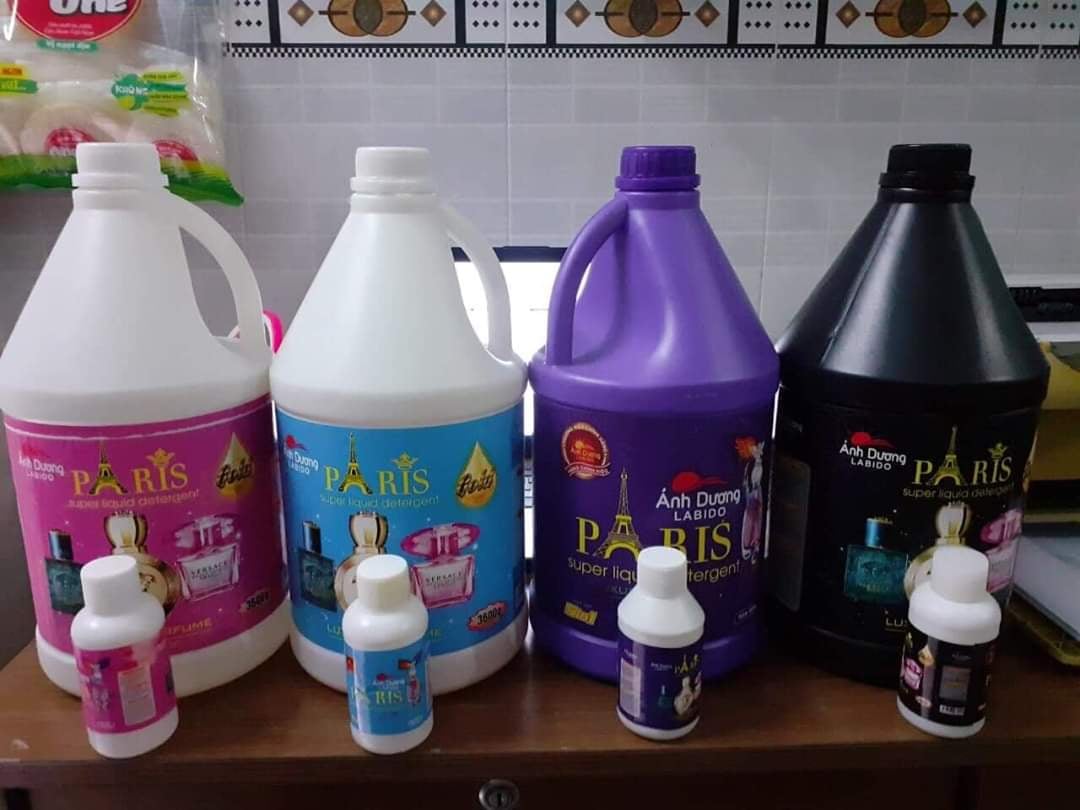 Nước Giặt Quần Áo Paris 3.6 lít hàng chuẩn