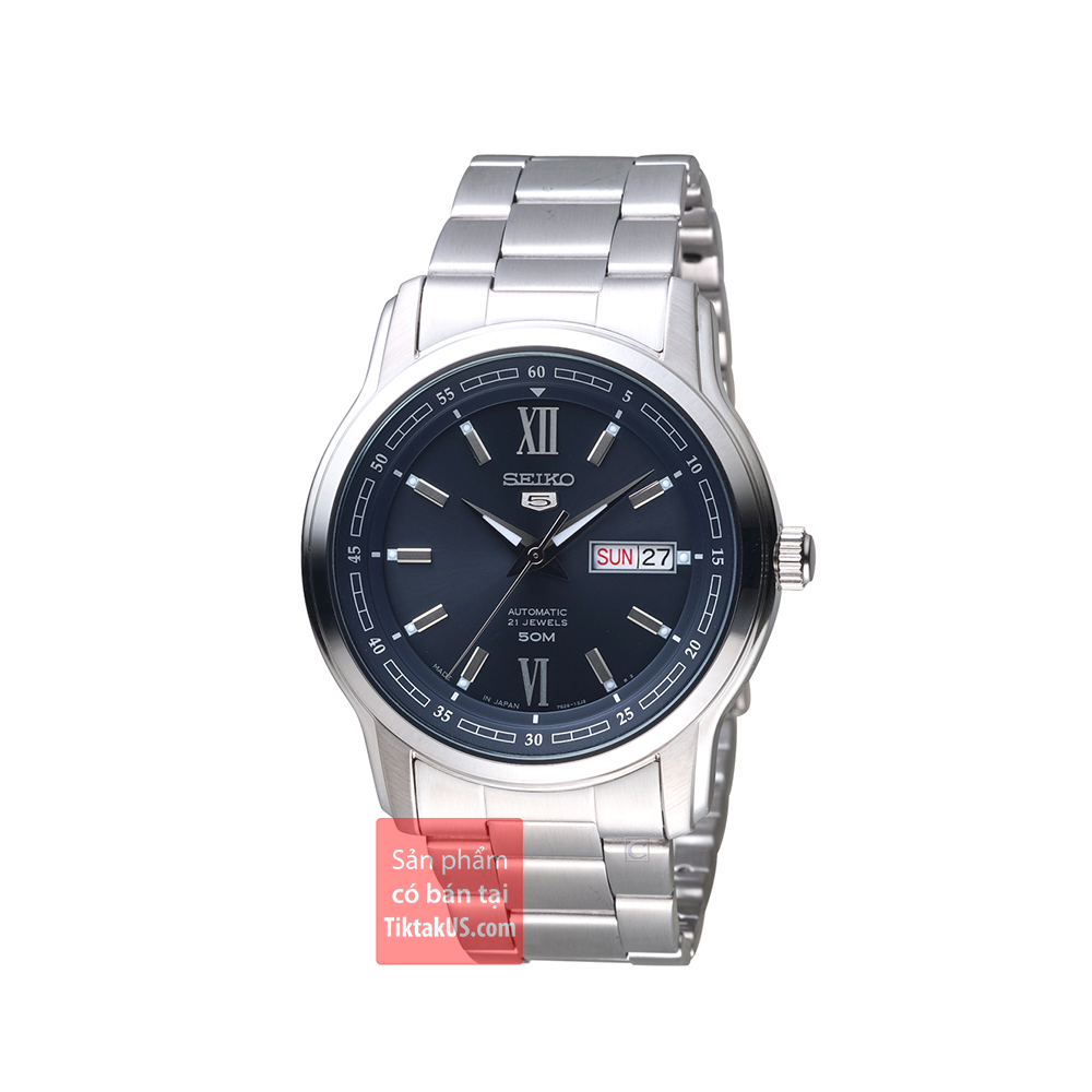 Đồng hồ nam dây thép seiko 5 snkp17j1 - made in japan