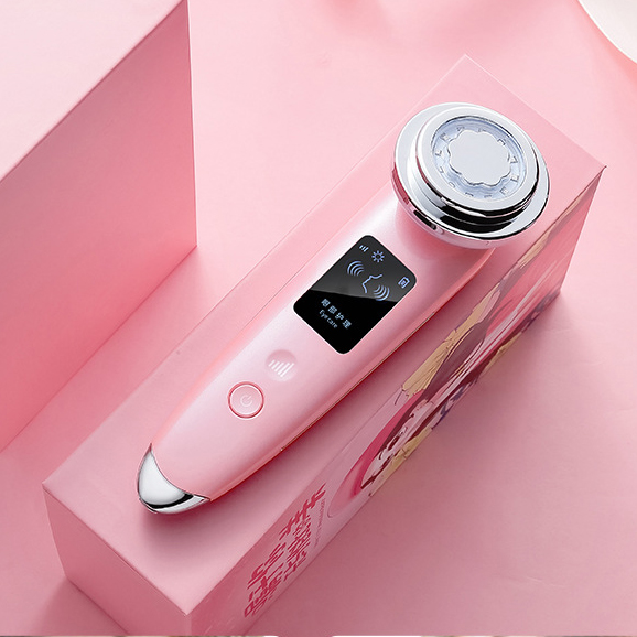 Máy Điện Di Tinh Chất Phiên bản mới 2020-Chăm Sóc Da Massage Mặt Nâng Cơ Làm Sạch Đẩy Dưỡng Chất và Massage Mắt