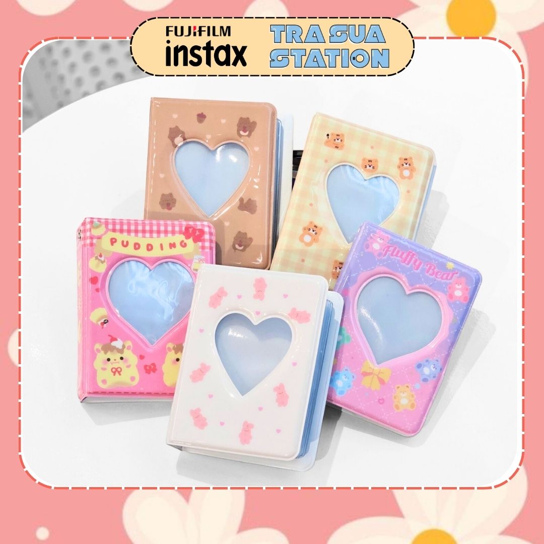 Album ảnh Instax Mini Hoạ Tiết - Album Kuromi Melody Kitty Sakura đựng ảnh thần tượng, đựng card, ảnh polaroid