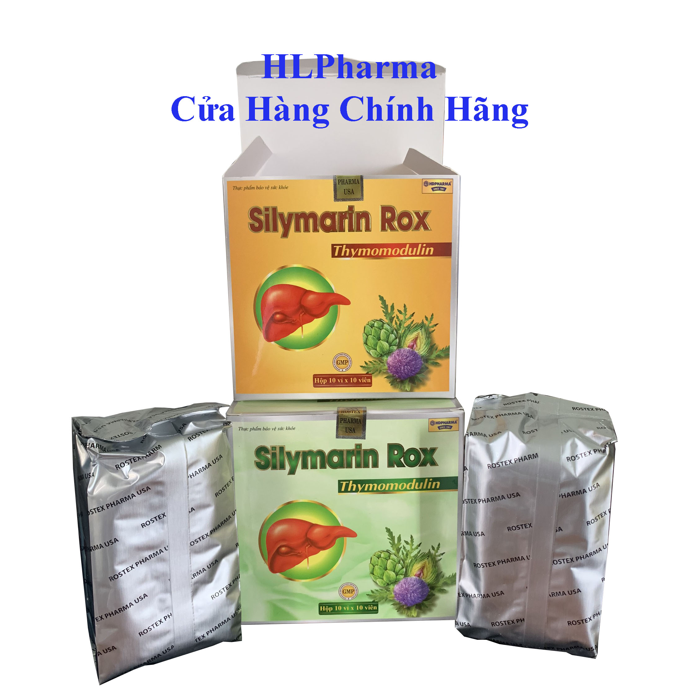Silymarin rox - giúp mát gan, giải độc gan, bảo vệ gan