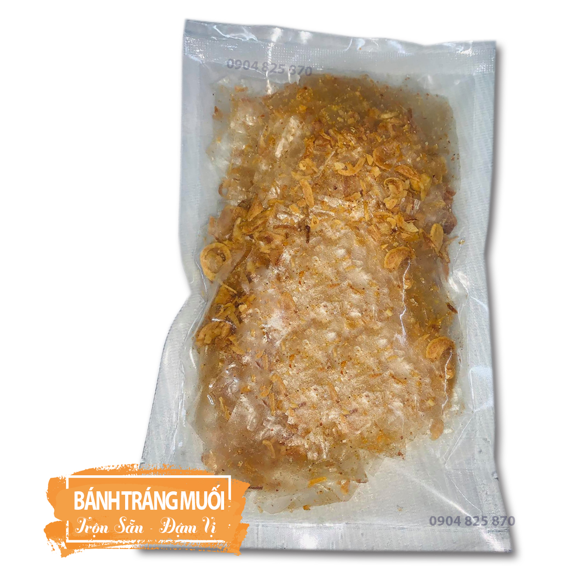 [HCM]1 BỊCH - BÁNH TRẮNG MUỐI HÀNH TRỘN SẴN (BÁNH TRÁNG XIKE)