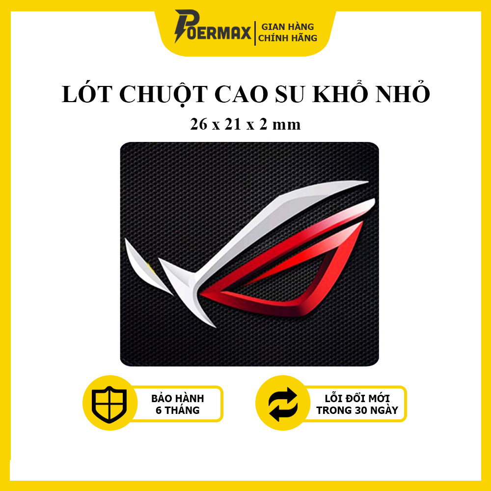 Lót chuột máy tính hình nhện chất liệu cao su siêu mịn kích thước 27x21cm