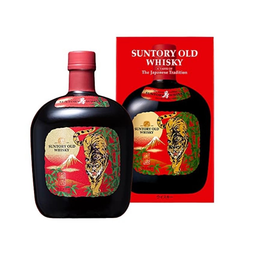 Suntory old whisky hình hổ năm 2022 nhật bản